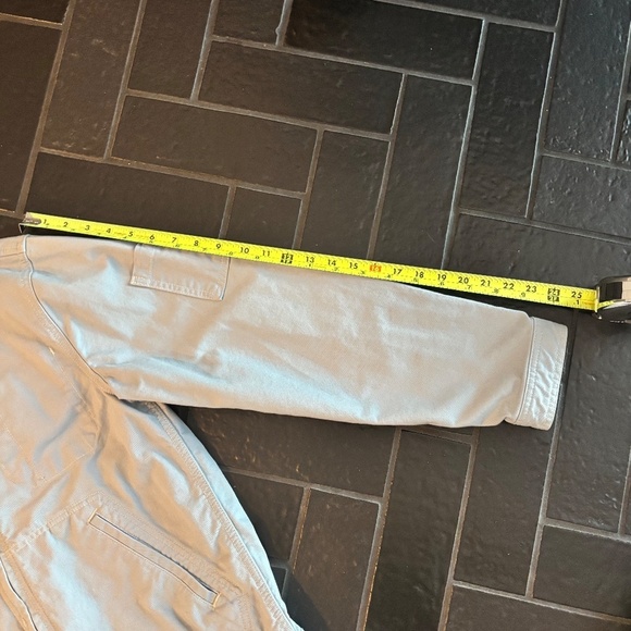 Dickies Women’s Eisenhower Jacket Light Blue Workwear Zip Front X small - Picture 10 of 10